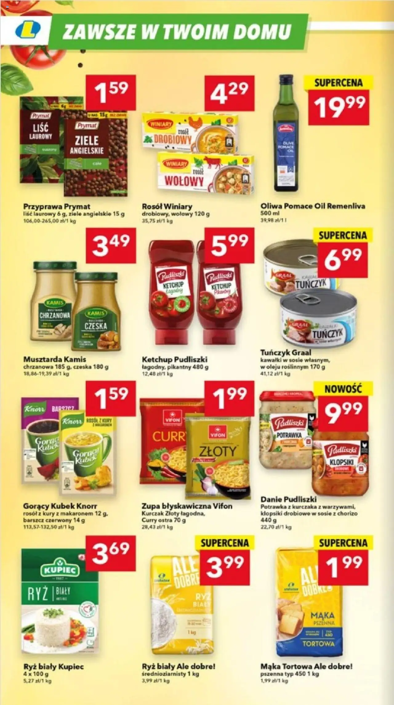 Lewiatan gazetka - Ostrów Wielkopolski od 13.08.2025 | Strona: 4 | Produkty: Vifon, Musztarda, Klopsiki, Zupa