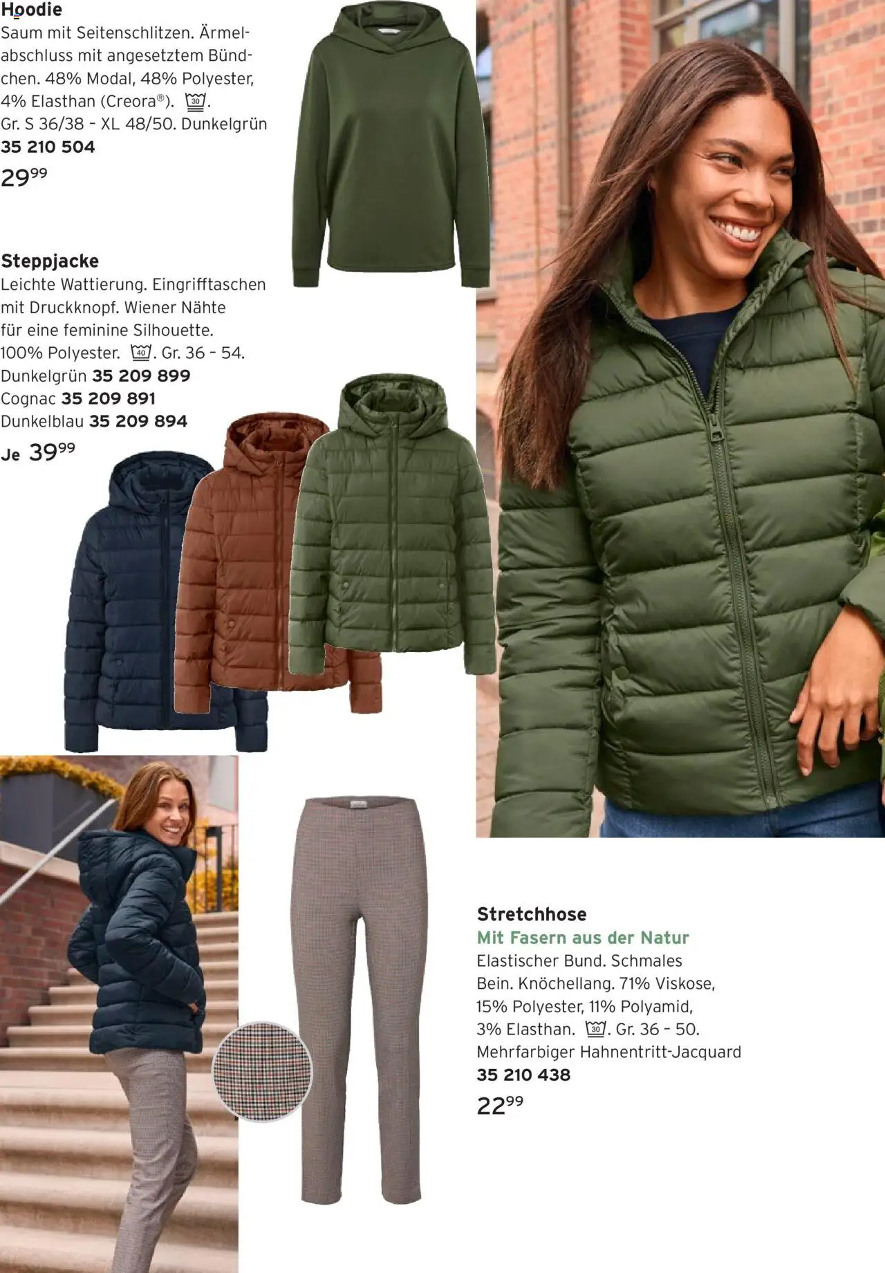 Prospekt Tchibo Happy Herbst für alle – gültig ab 24.09.2025 | Seite: 14 | Produkte: Hoodie, Steppjacke