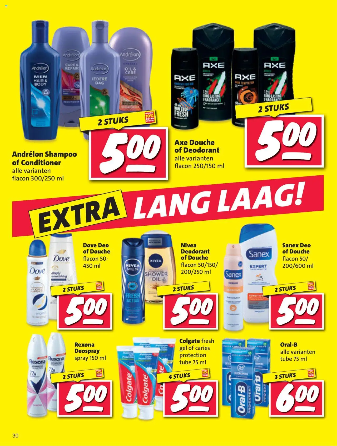  | Pagina: 30 | Producten: Deodorant, Gel, Shampoo, Conditioner