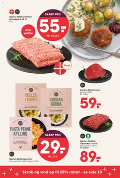 Spar tilbudsavis – gyldig fra 12.09.2025 | Side: 5 | Produkter: Karry, Ris, Pasta, Oksekød