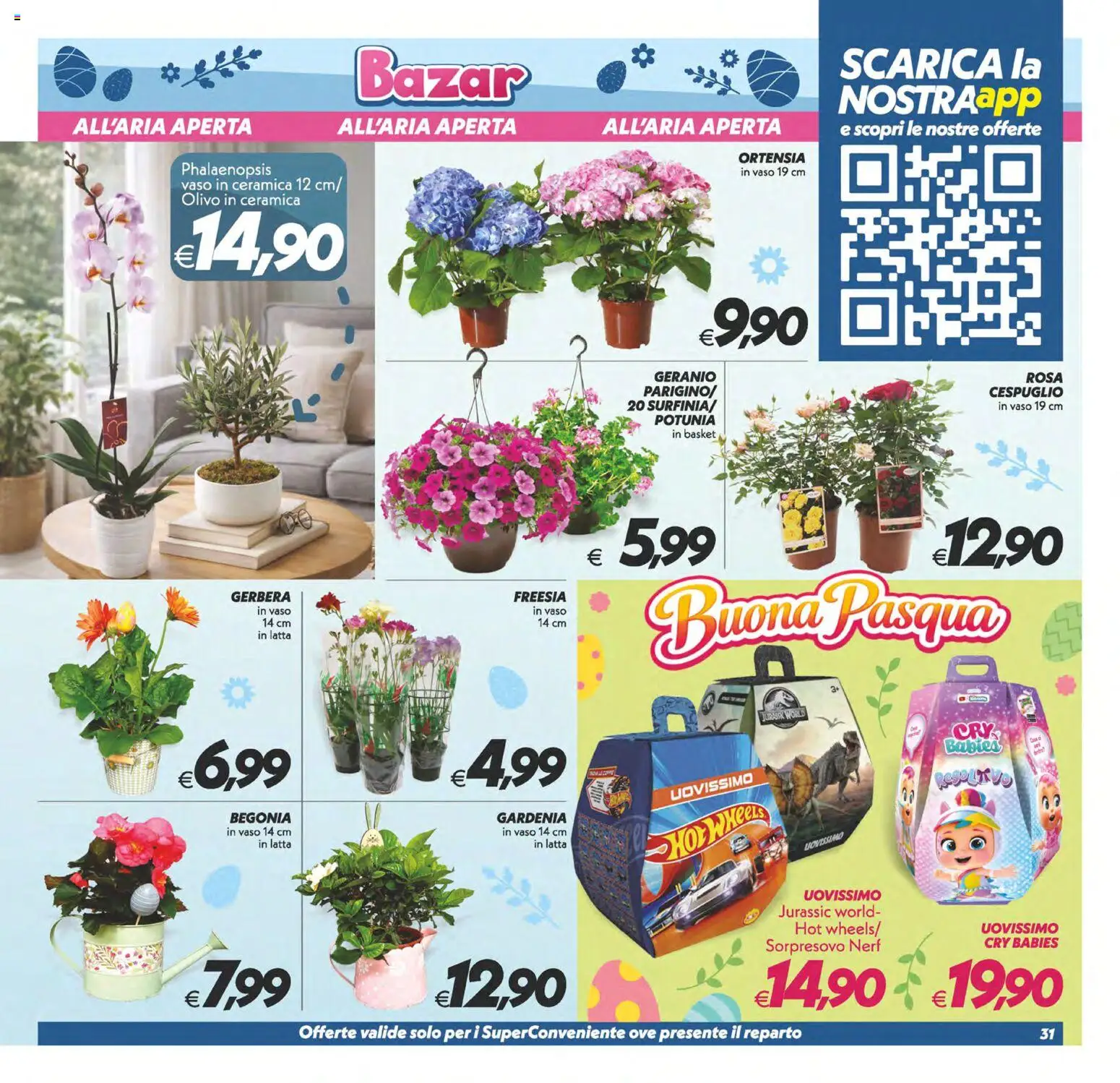 Volantino SuperConveniente del 27.03.2026 | Pagina: 31 | Prodotti: Vaso