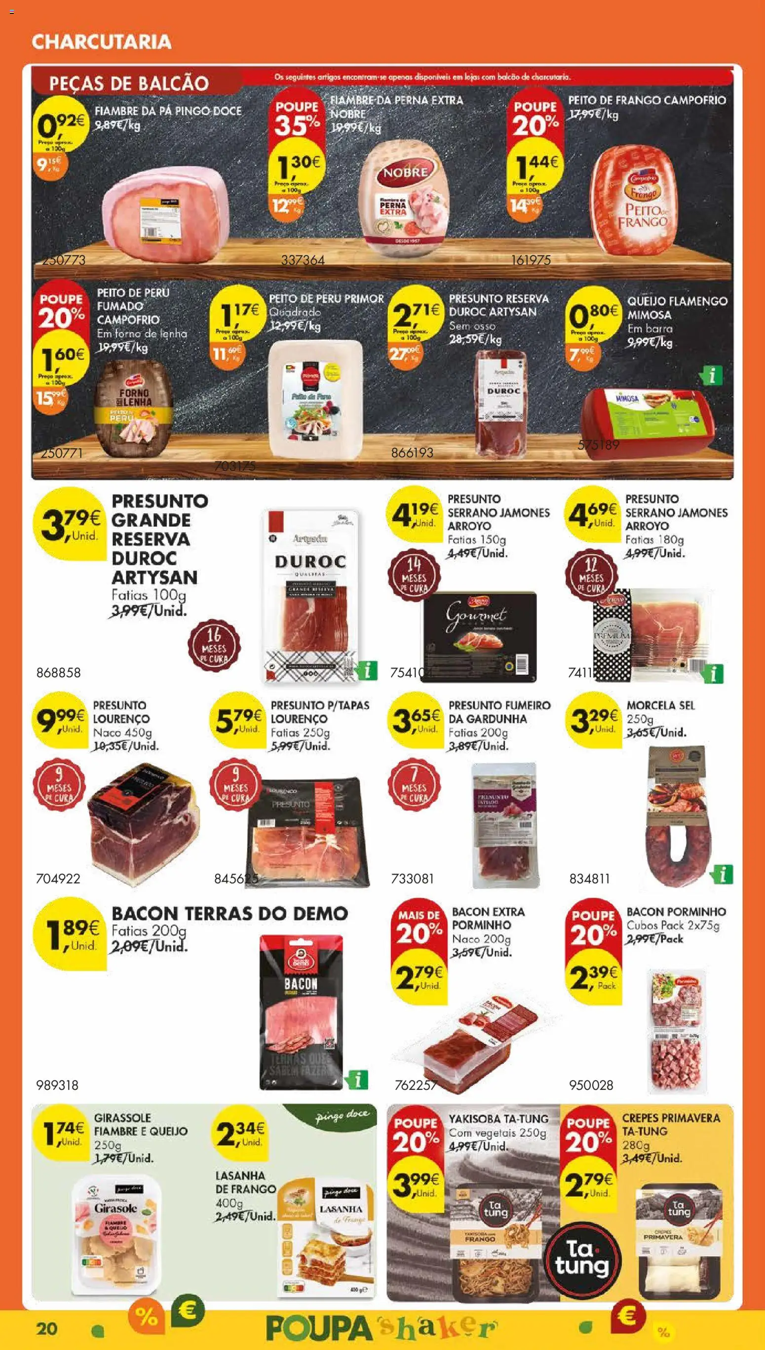 Pingo Doce folheto │ válido de 11.11.2025 | Página: 26 | Produtos: Peito de peru, Peru, Presunto, Pá