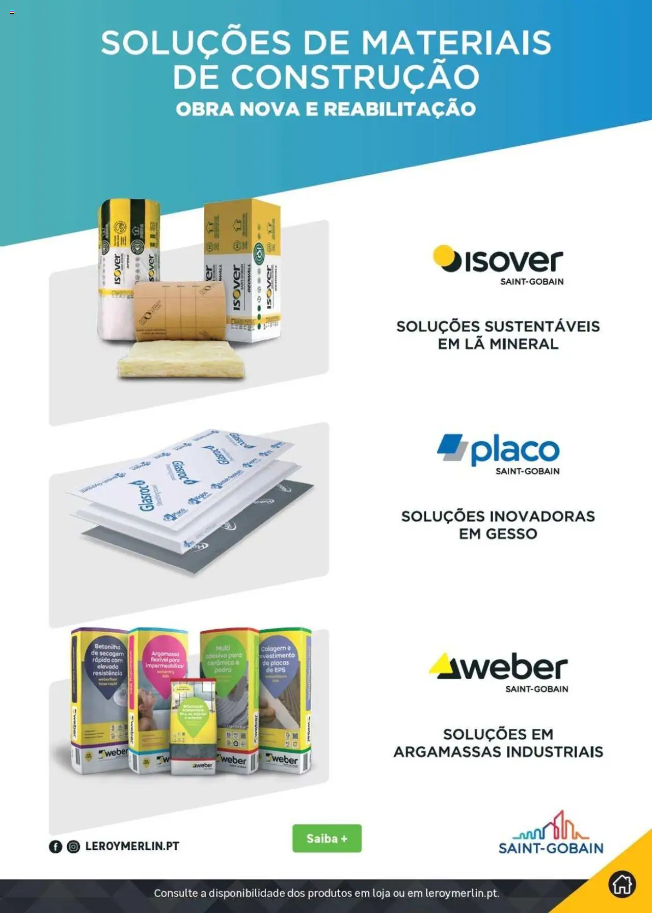 Leroy Merlin Catálogo │ válido de 18.11.2024 | Página: 17 | Produtos: Argamassa