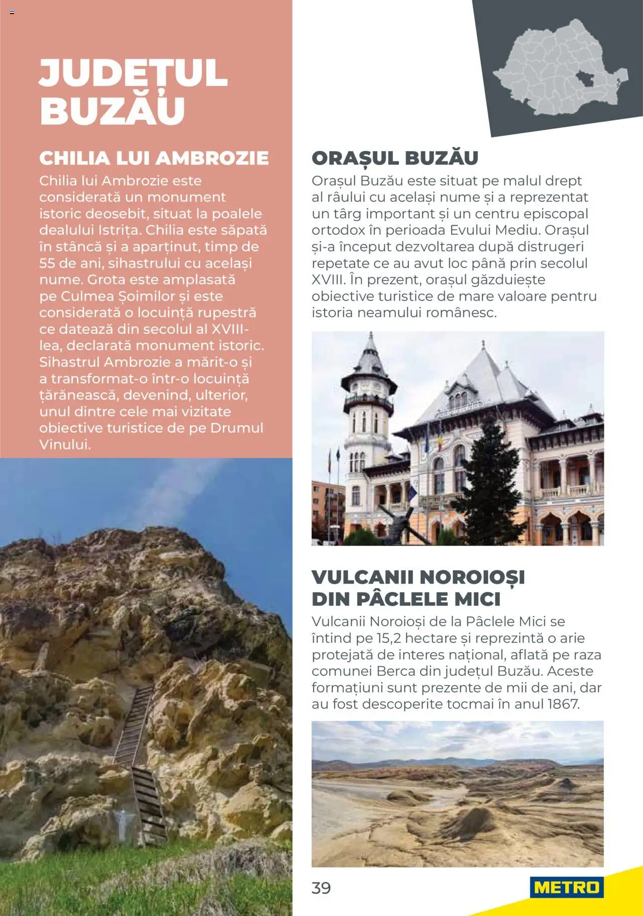 Metro catalog - Ghid de călătorie România – valabil de la 01.08.2025 | Pagină: 39 | Produse: Mici