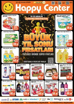 10.12.2025 tarihinden itibaren geçerli olan Happy Center kataloğu önizlemesi