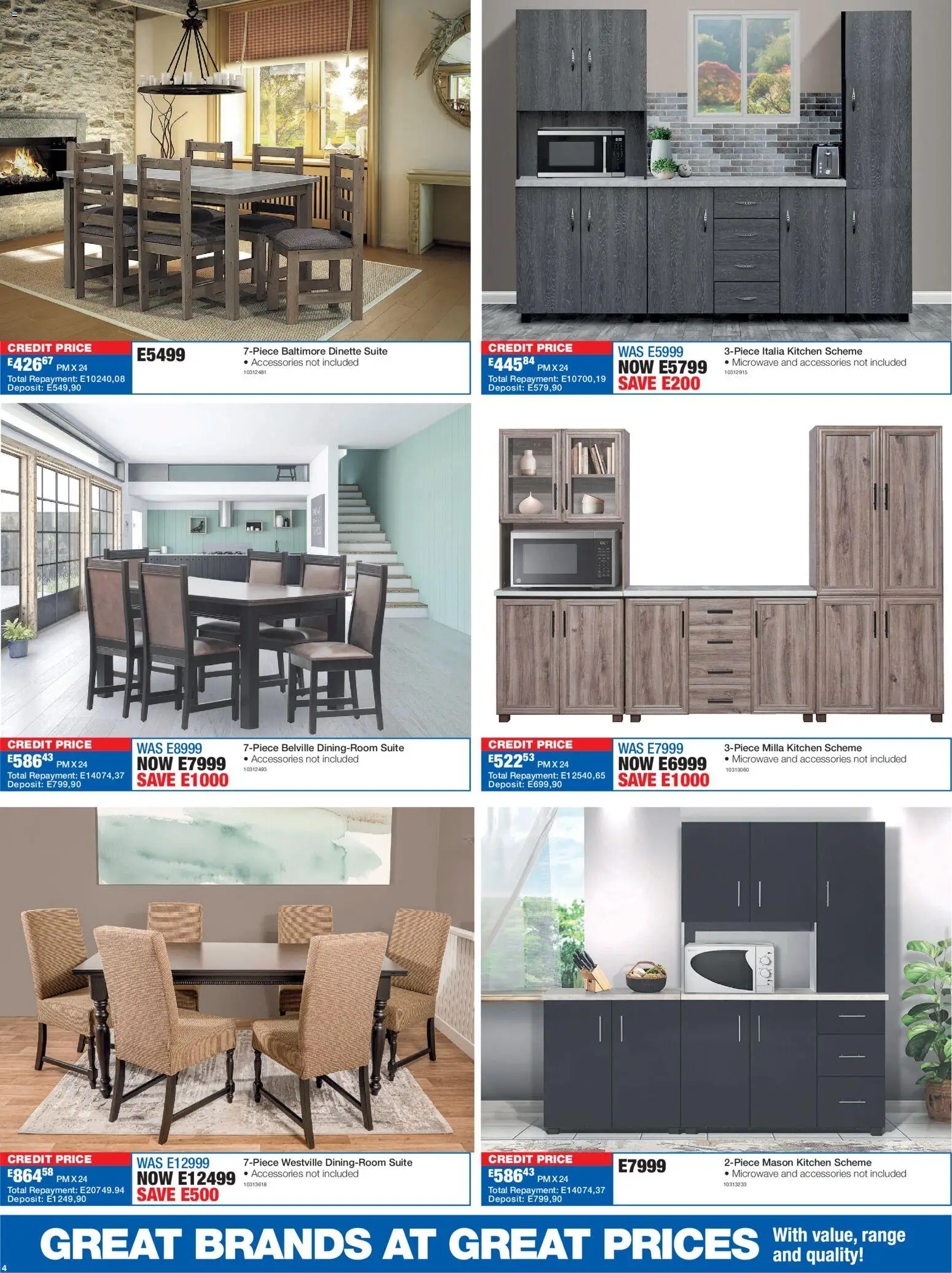 New OK Furniture catalogue – valid from 27.12.2025 | Page: 4 | Products: Microwave