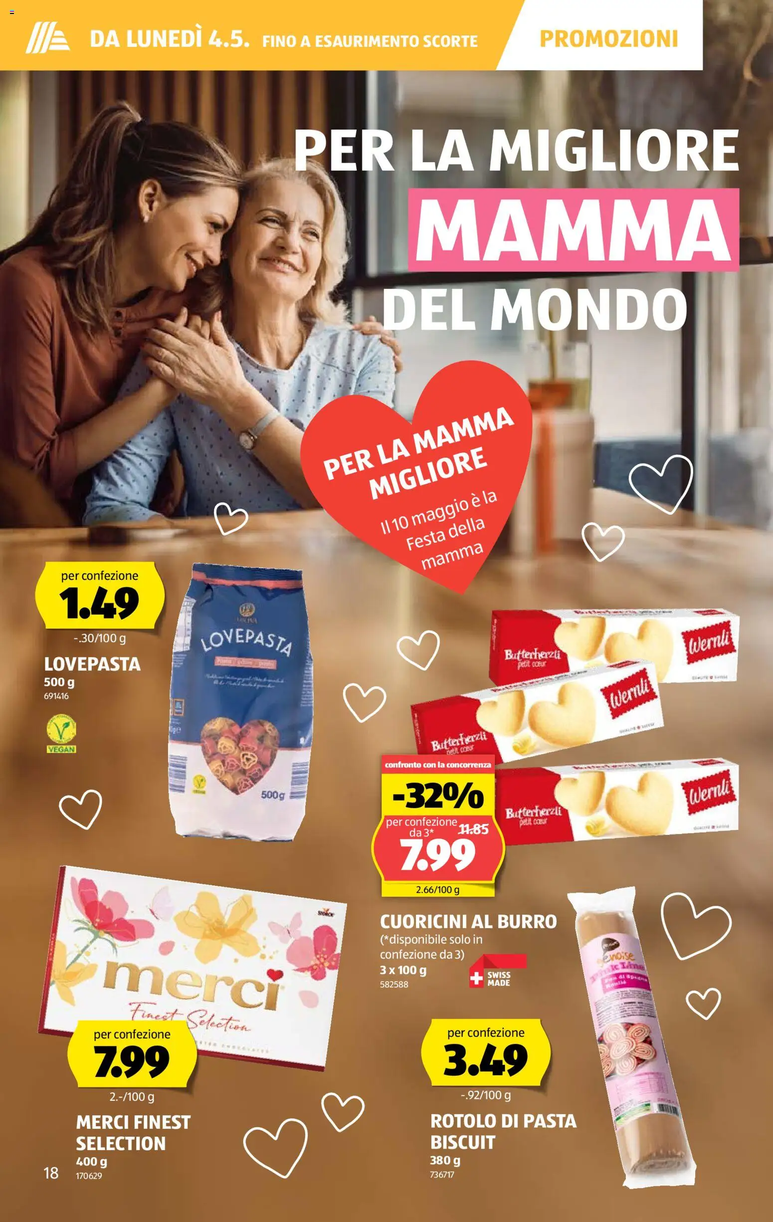 Aldi aktionen IT – gültig ab 30.04.2026 | Seite: 18 | Produkte: Pasta