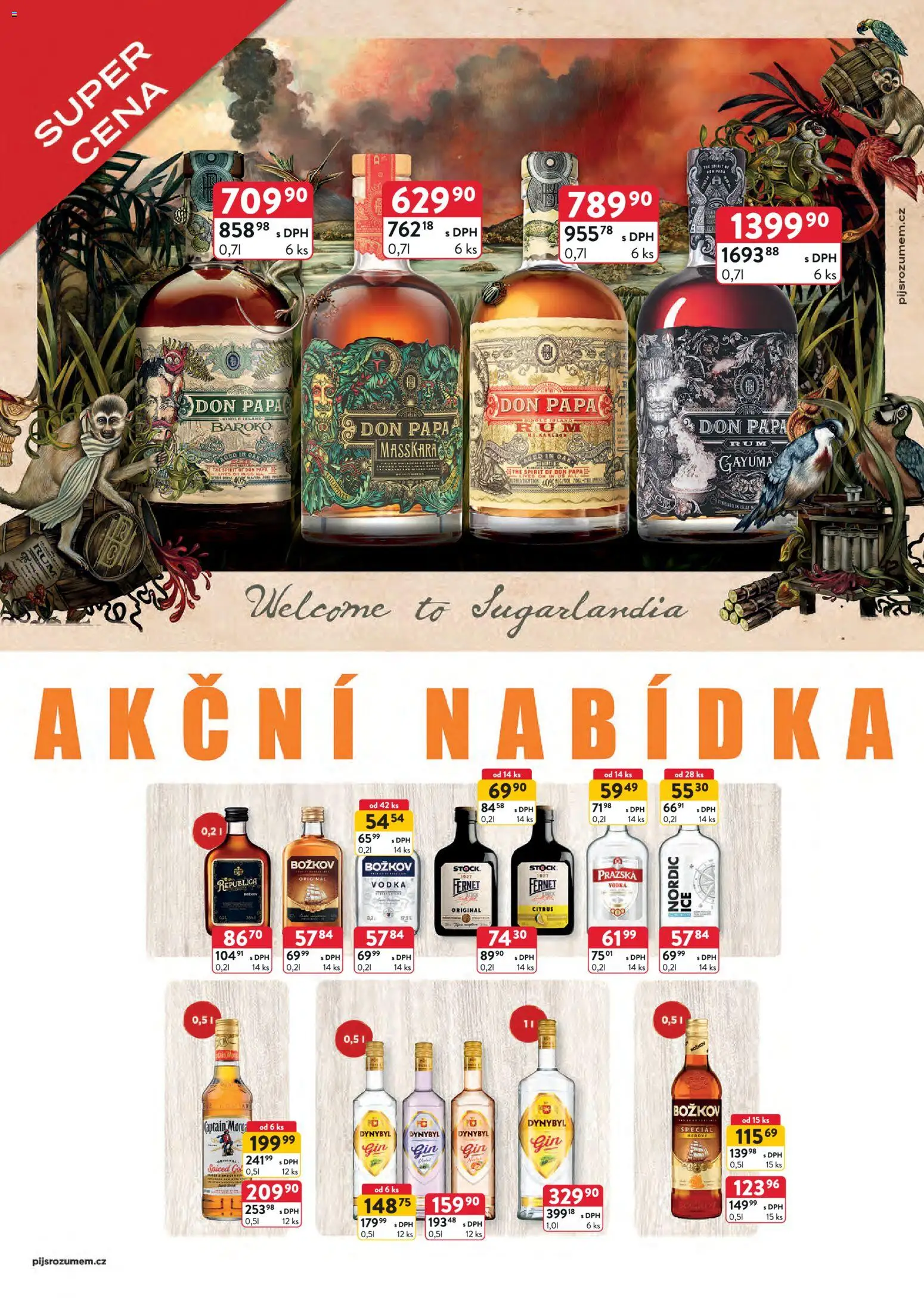 Astur & Qanto leták - Velkoobchod 04/2026 od 01.04.2026 | Strana: 19 | Produkty: Vodka, Fernet, Republica, Pražská vodka