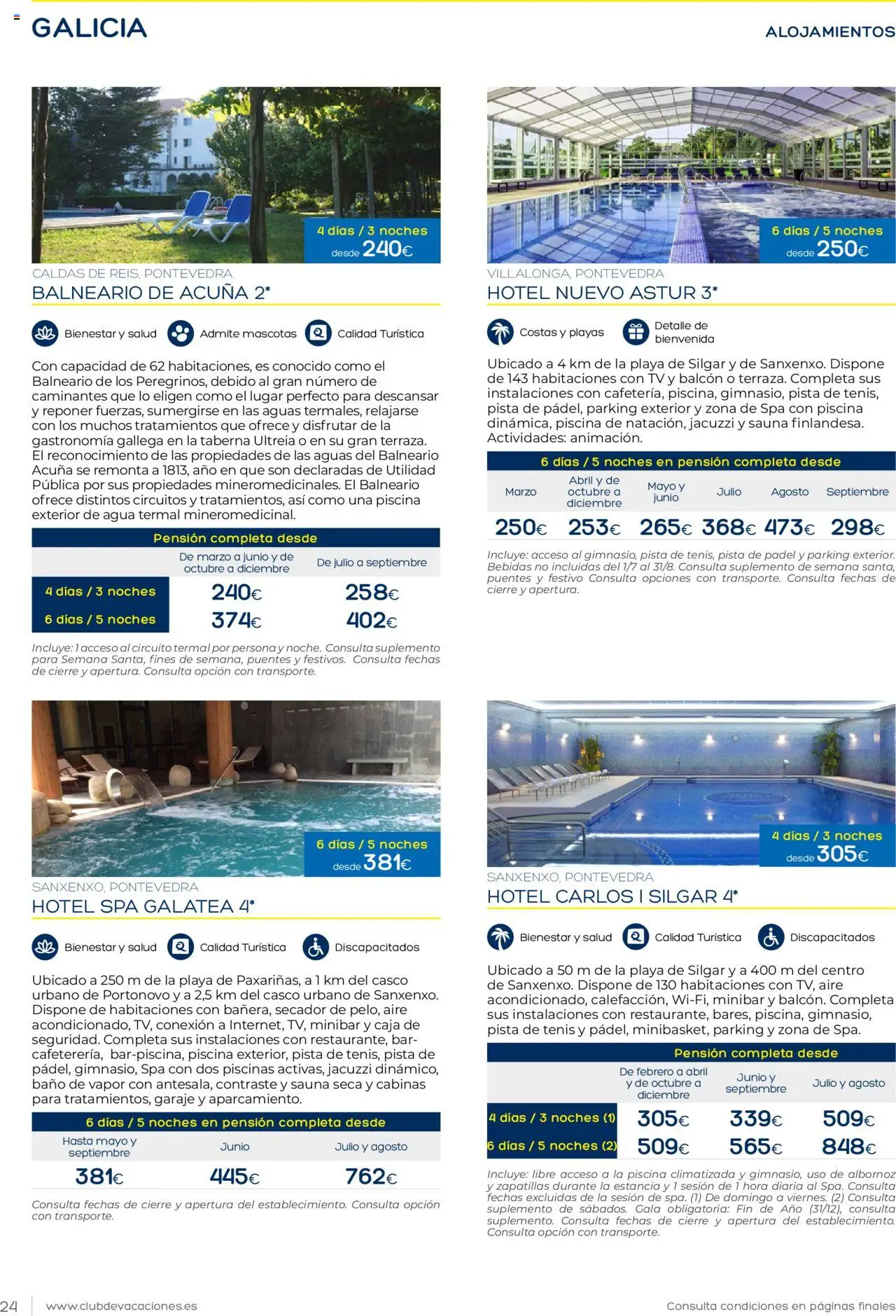 Viajes El Corte Inglés Club de Vacaciones │ válido desde el 01.01.2025 | Página: 24 | Productos: Zapatillas, Caja, Baño