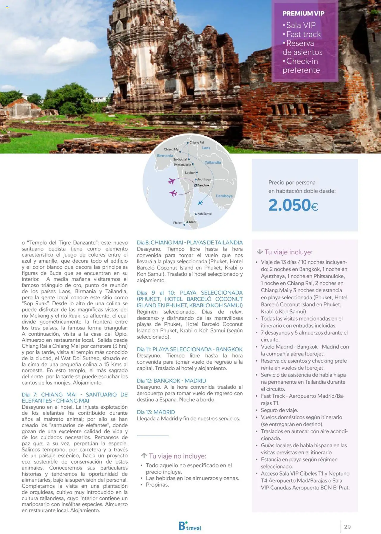 B the travel brand Asia 2025 │ válido desde el 15.11.2024 | Página: 29