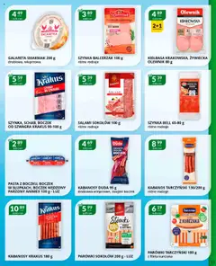 Eurocash Gazetka od 28.07.2025 | Strona: 11 | Produkty: Kabanosy, Parówki, Szynka, Prosciutto