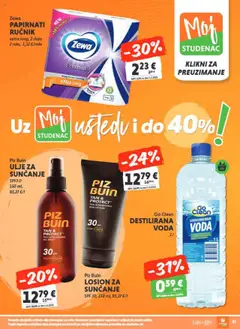 Studenac katalog | vrijedi od 30.07.2025 | Stranica: 37 | Proizvodi: Ulje, Ulje za sunčanje, Ručnik, Voda