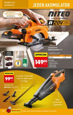 Pogląd oferty "Biedronka gazetka - Hity i inspiracje" - ważna od 29.12.2025 | Strona: 54 | Produkty: Adapter, Odkurzacz, Cleaner