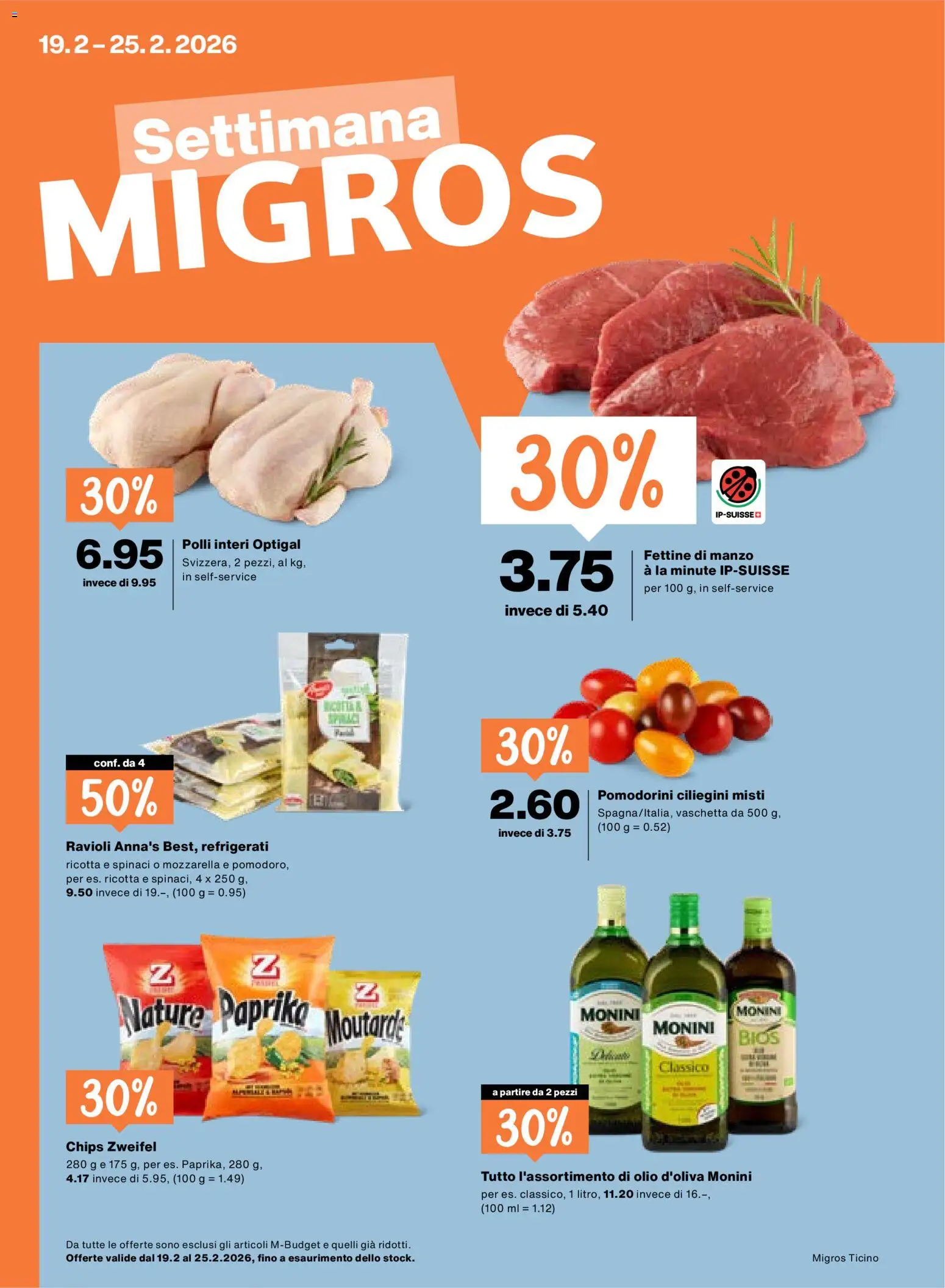 Migros Aktionen IT – gültig ab 19.02.2026 | Seite: 1 | Produkte: Chips