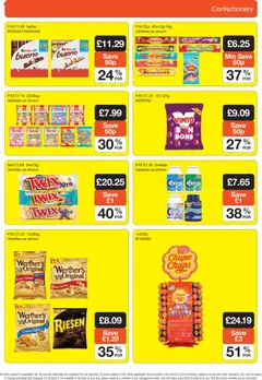 Preview of Booker Wholesale - National Promotions valid from 05.11.2025 | Page: 5 | Products: Butter, Candies, Papier carton, Agrafeuse
