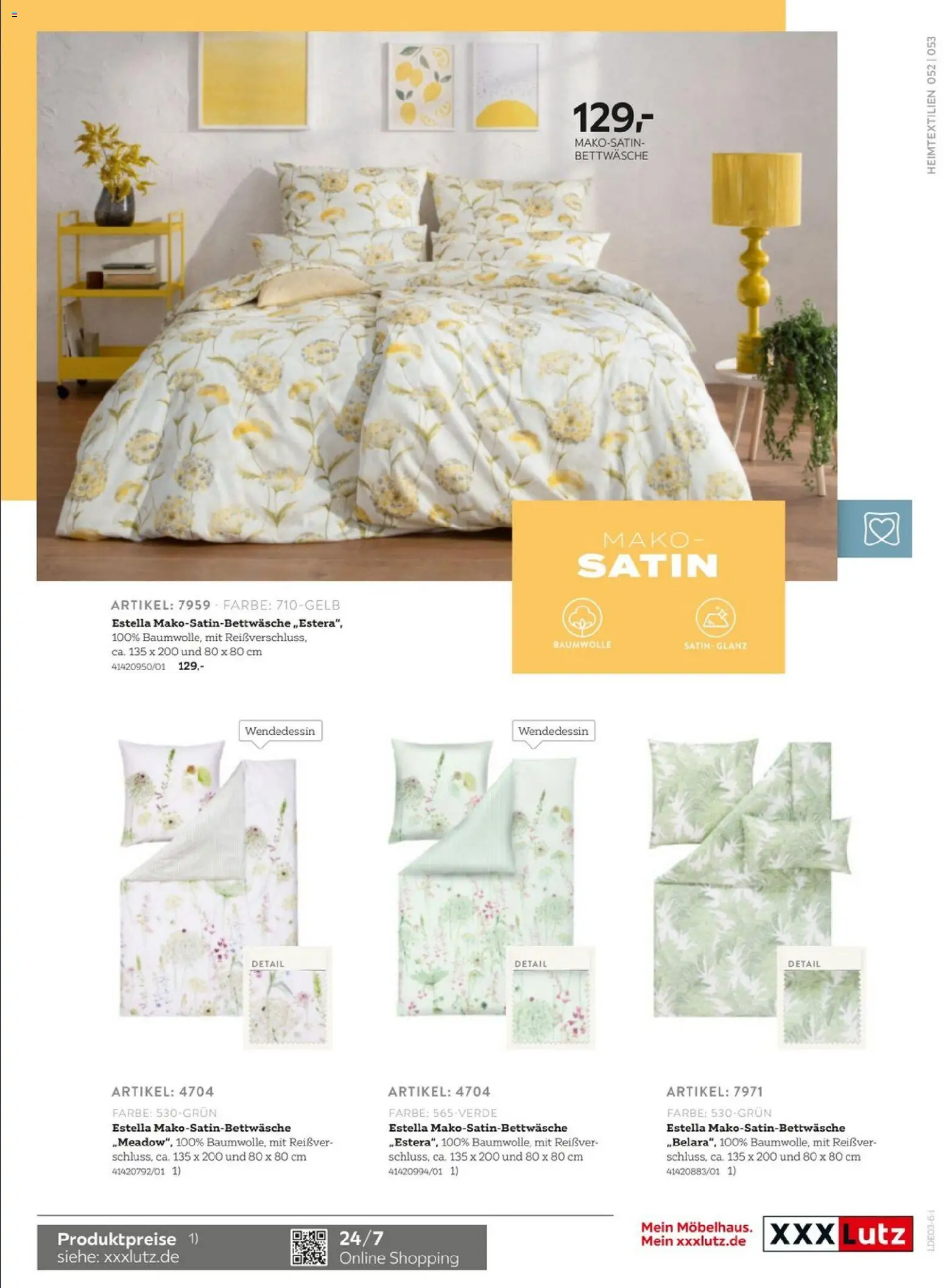 XXXL Lutz Schöner Einrichten – gültig ab 01.03.2026 | Seite: 53 | Produkte: Bettwäsche