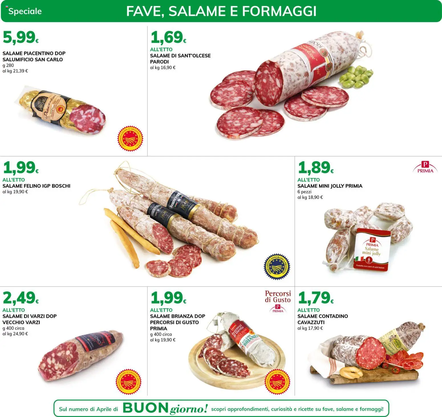 Volantino Basko del 31.03.2026 | Pagina: 3 | Prodotti: Salame