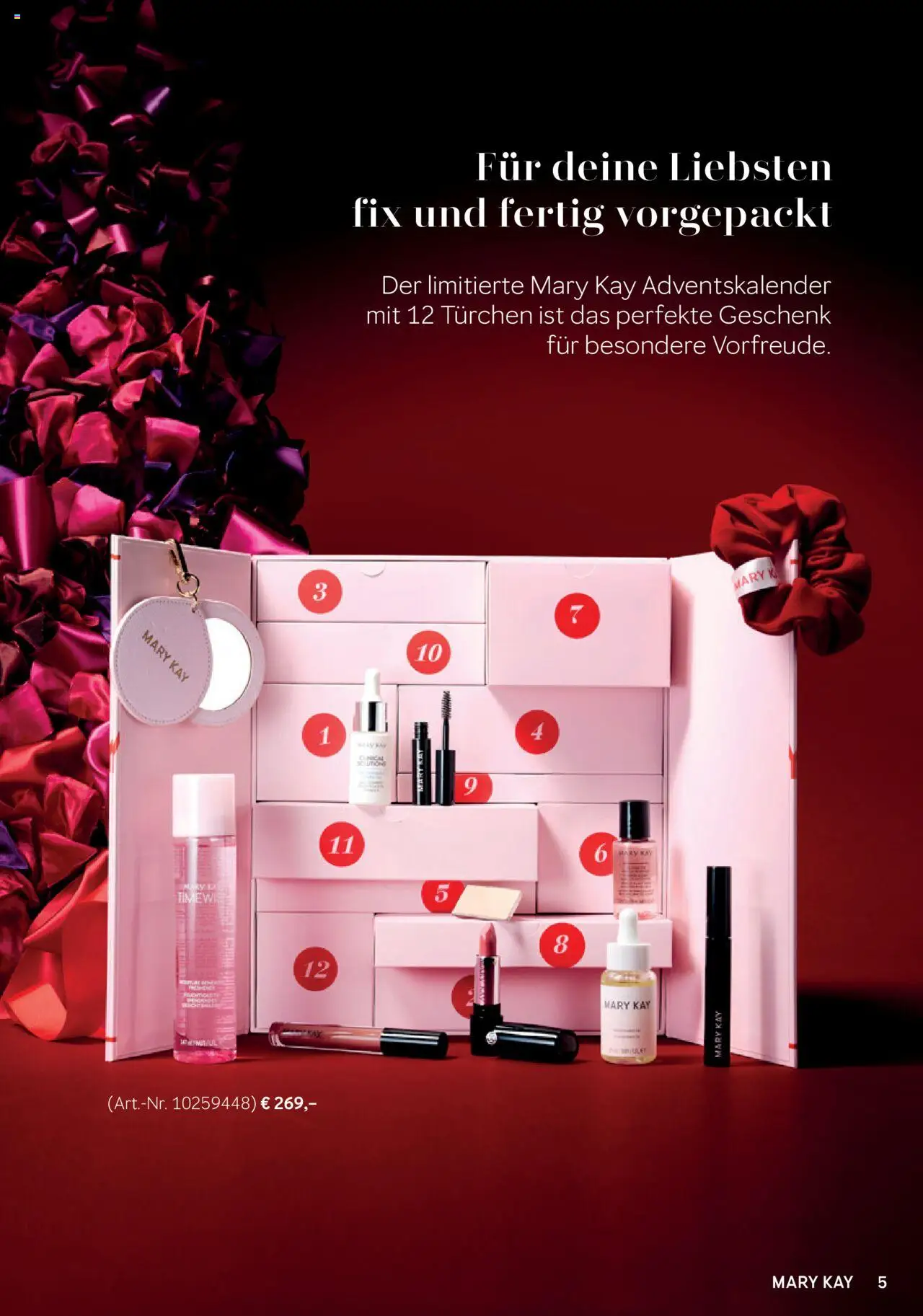 Mary Kay  Weihnachtsbroschüre – gültig ab 30.09.2025 | Seite: 5