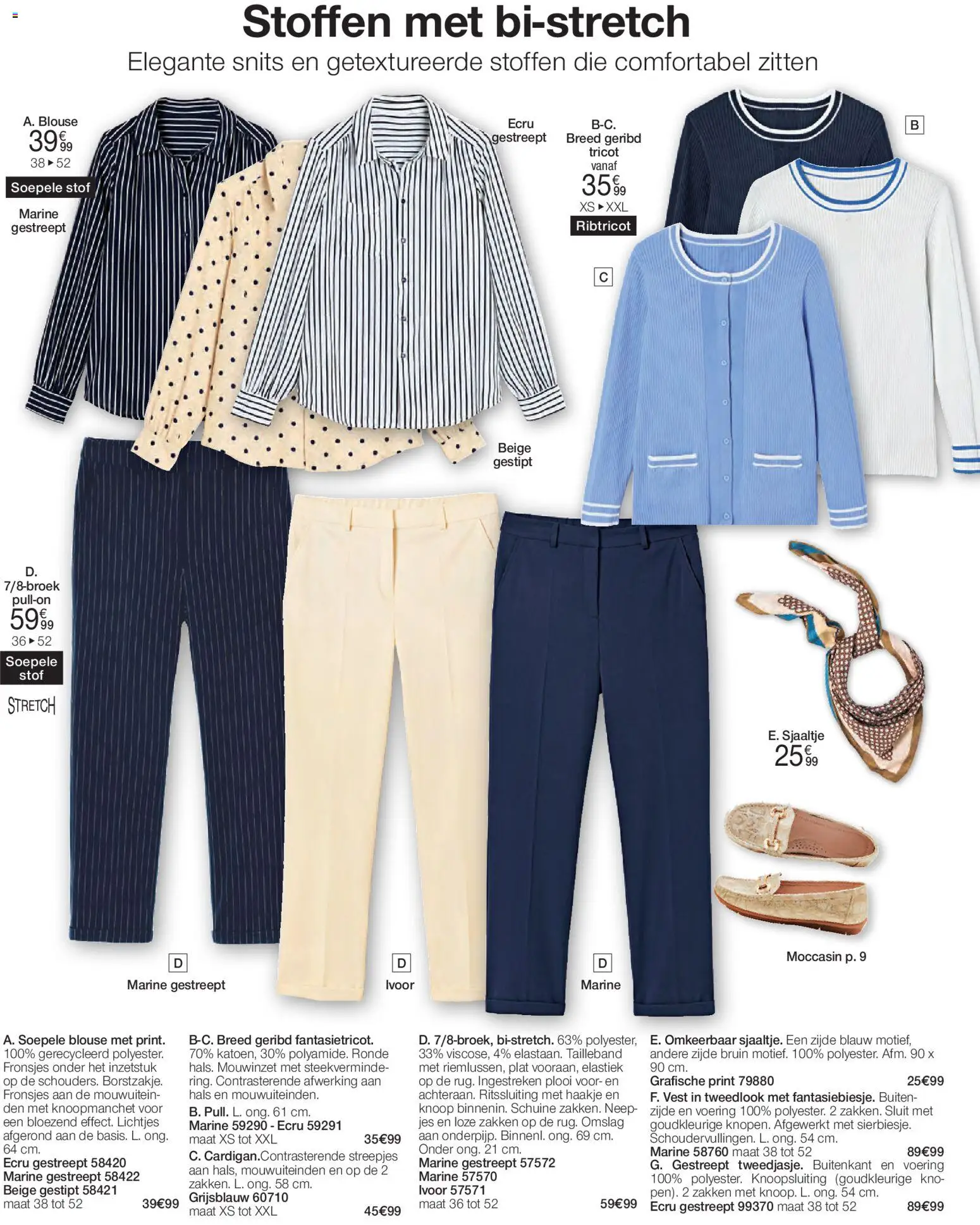 {H1} | Pagina: 24 | Producten: Sjaaltje, Elastiek, Blouse, Vest