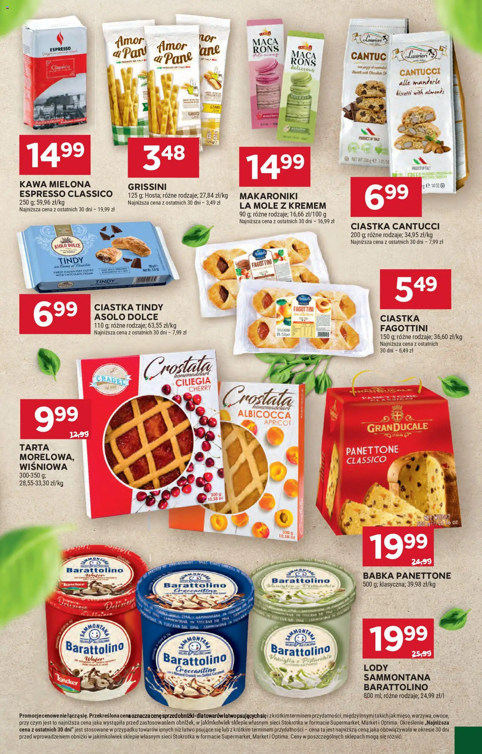 Stokrotka gazetka od 23.04.2026 | Strona: 57 | Produkty: Stokrotka, Babka, Kawa, Lody