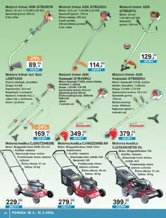KTC Katalog tehnike i posuđa - Pregled kataloga iz trgovine KTC, vrijedi od 18.03.2026 | Stranica: 20 | Proizvodi: Kosilica, Nož, Trimer, Rezač