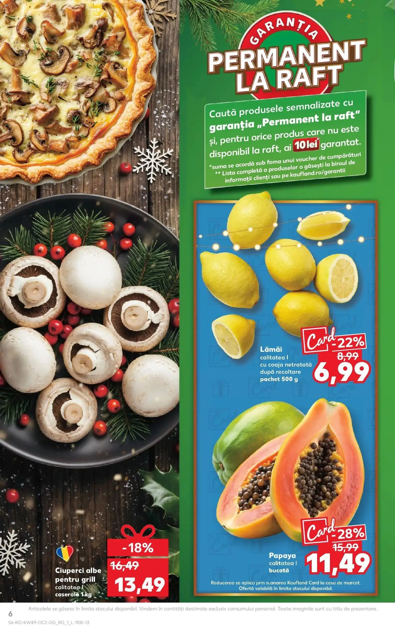 Noul catalog Kaufland – valabil de la 03.12.2025 | Pagină: 6 | Produse: Grill, Raft, Ciuperci, Boncuklu Oyuncakları