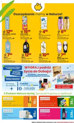 Drogerie Natura Gazetka od 23.07.2025 | Strona: 15 | Produkty: Perfumy, Płatki kosmetyczne, Woda, Sodastream