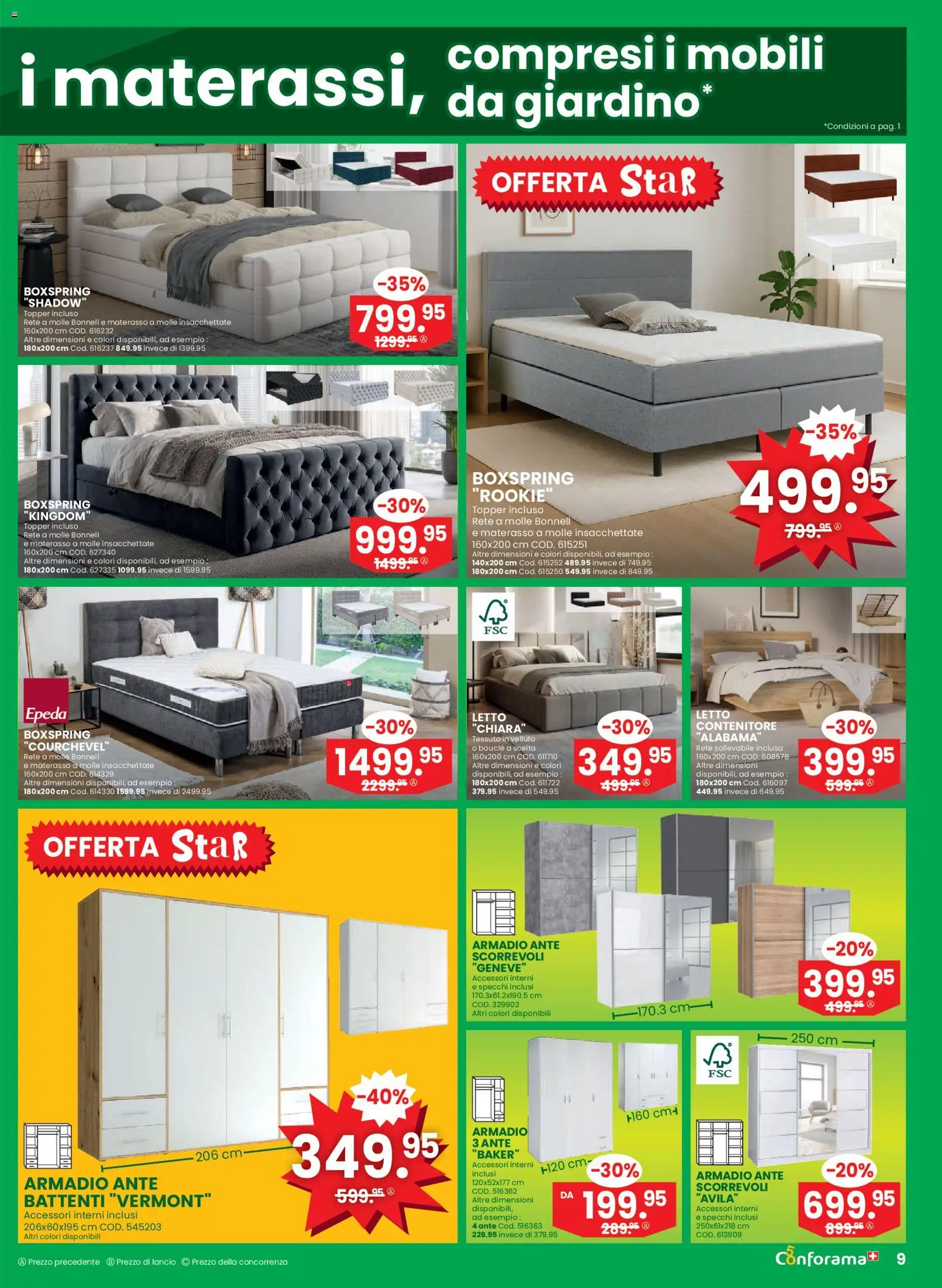 Conforama aktionen IT – gültig ab 08.04.2026 | Seite: 9 | Produkte: Topper