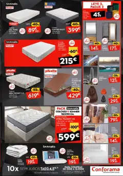Pré-visualização Conforama Black Friday válido de 30.10.2025 | Página: 5 | Produtos: Colchão