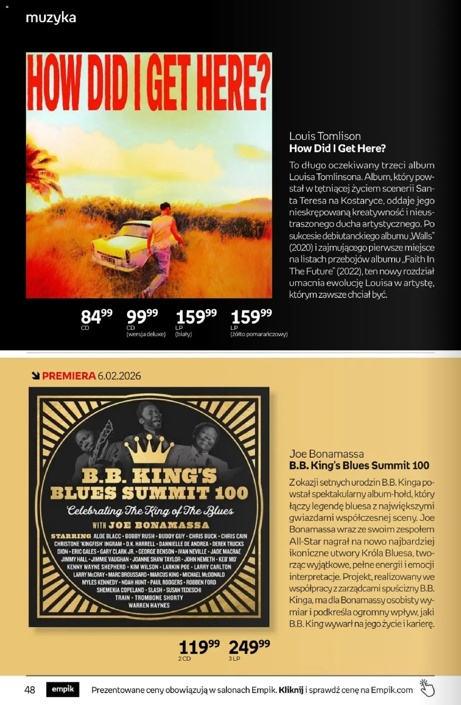 Empik promocje - Tom kultury Muzyka od 28.01.2026 | Strona: 4