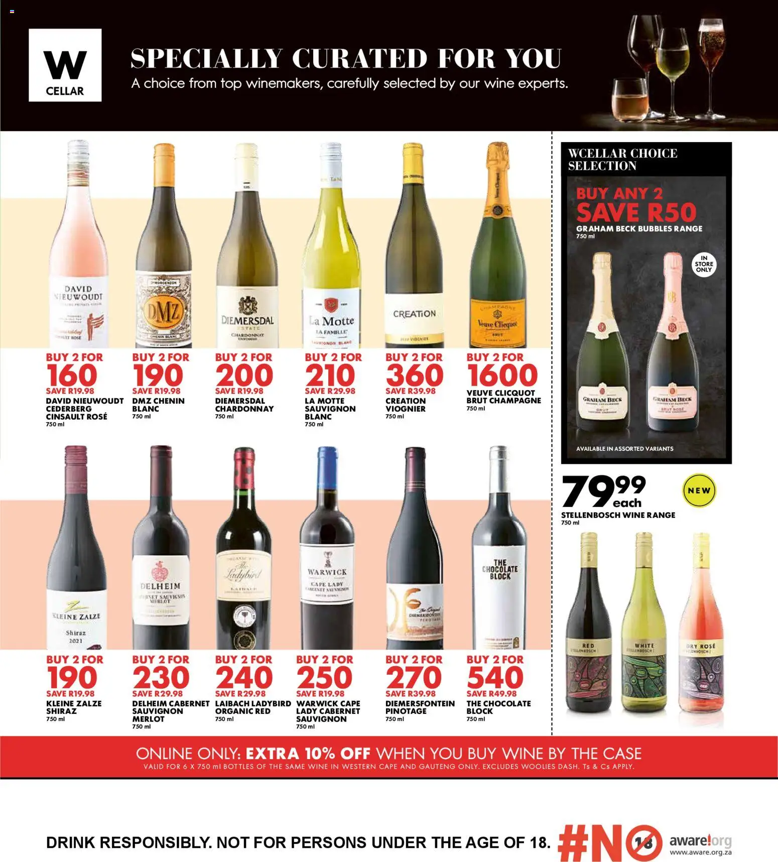 New Woolworths catalogue – valid from 23.03.2026 | Page: 9 | Products: Case, Chocolate, Wine