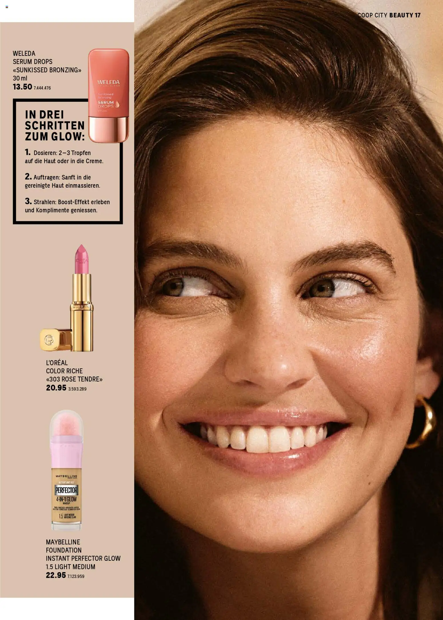 Coop City aktionen Ostern – gültig ab 23.03.2026 | Seite: 17 | Produkte: Serum, Foundation