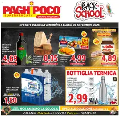 Anteprima del volantino Paghi Poco Avola, Pachino e Acireale catalogo valido a partire dal 19.09.2025