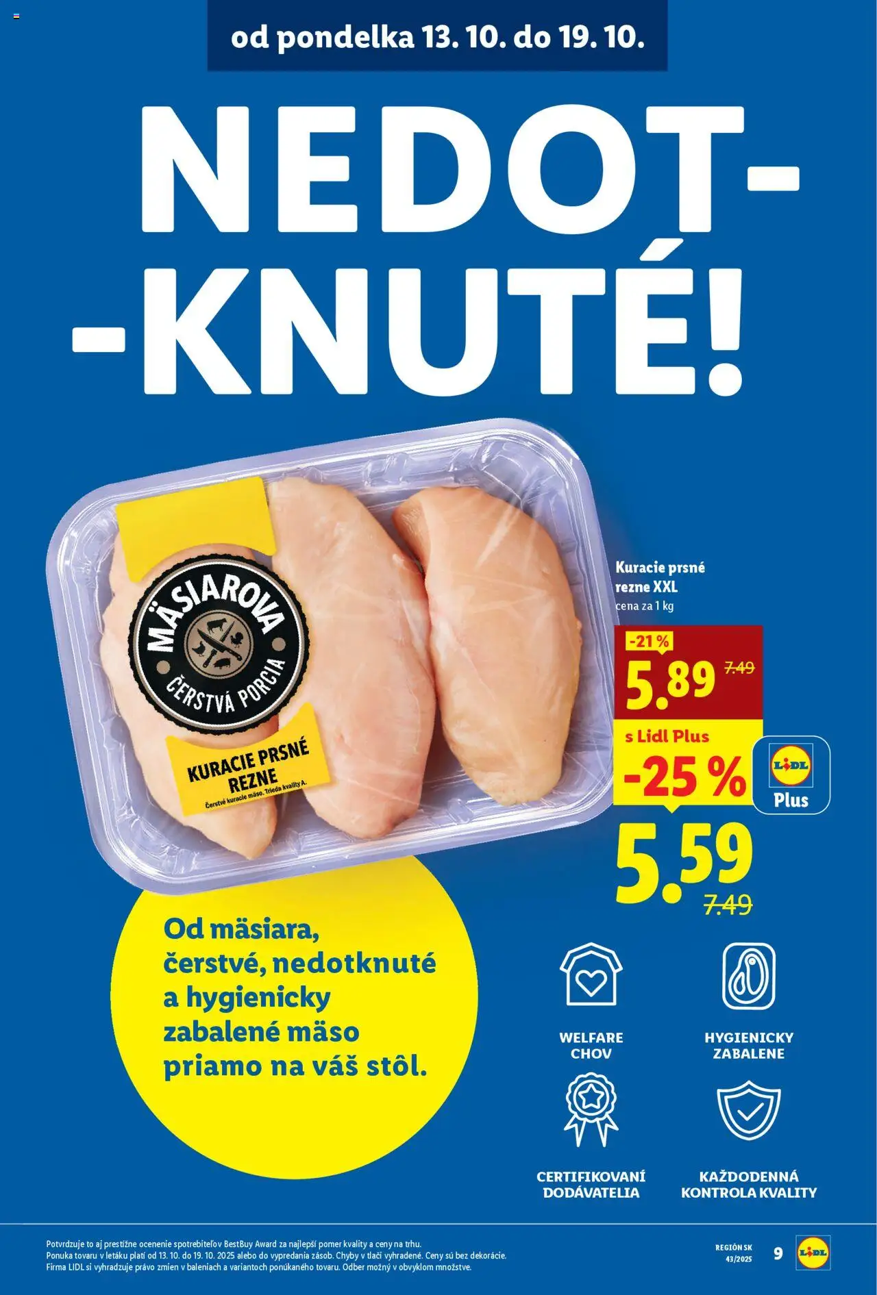 Nové Lidl akcie – leták je platný od 16.10.2025 | Strana: 47