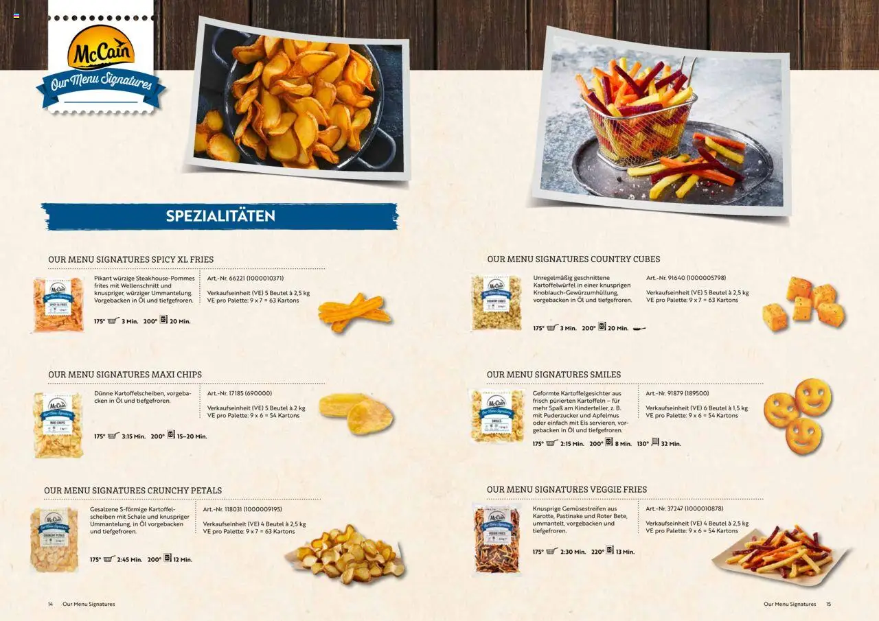 Metro angebote McCain gültig ab 09.08.2025 | Seite: 8 | Produkte: Chips, Eis, Kartoffeln, Öl