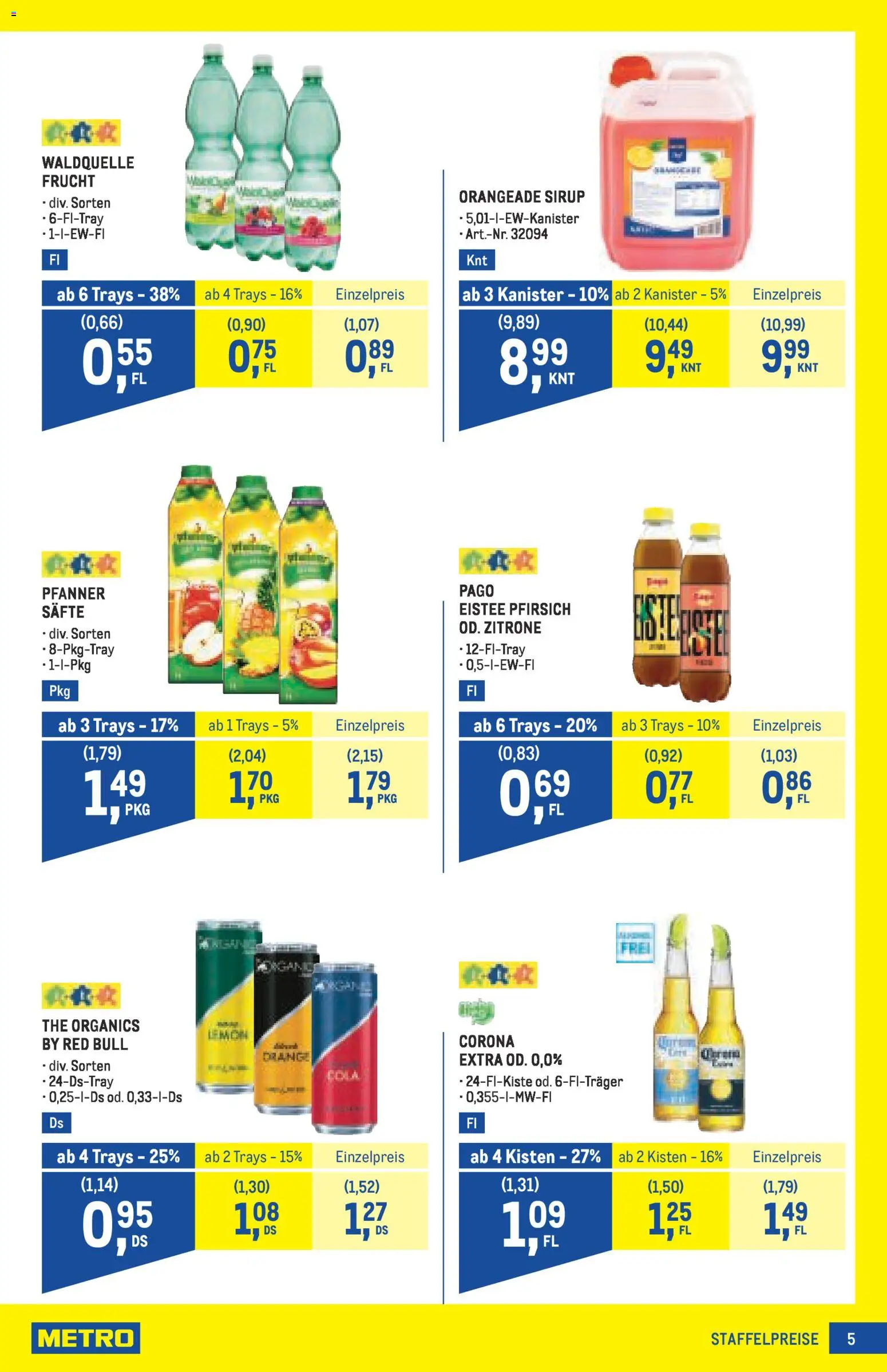 Metro angebote Profi gültig ab 30.04.2026 | Seite: 5 | Produkte: Zitrone, Pfirsich