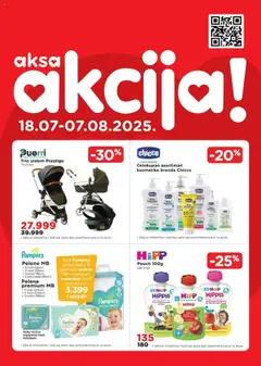 Aksa katalog - pregled Aksa kataloga - važi od 18.07.2025