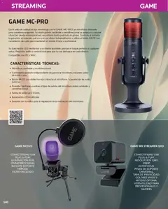 Vista previa Game folleto válido desde el 09.12.2025 | Página: 24 | Productos: PC, Micrófono, USB, Galette de chaise
