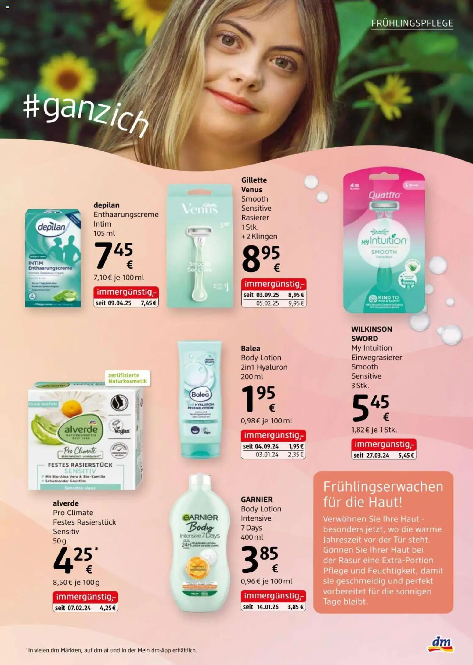 dm drogerie markt Journal April 2026 gültig ab 09.04.2026 | Seite: 15 | Produkte: Rasierer, Parfüm, Enthaarungscreme