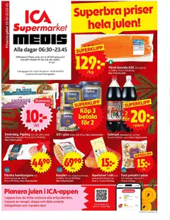 ICA Supermarket - Stockholm - Förhandsvisning av reklamblad från butik ICA Supermarket aktuell från 15.12.2025