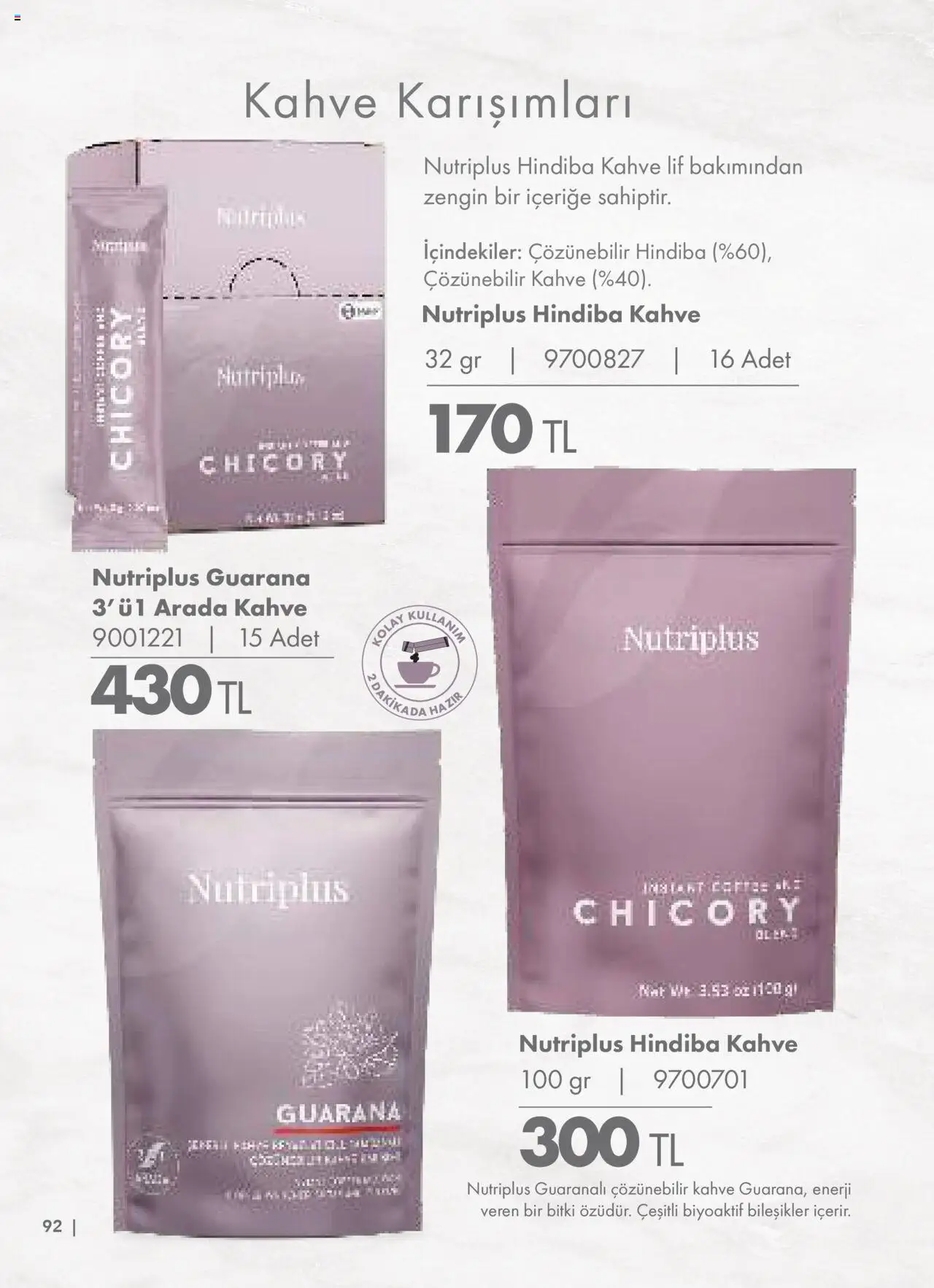 Farmasi Katalog - 01.06.2025 tarihinden itibaren geçerlidir | Sayfa: 92 | Ürünler: Kahve