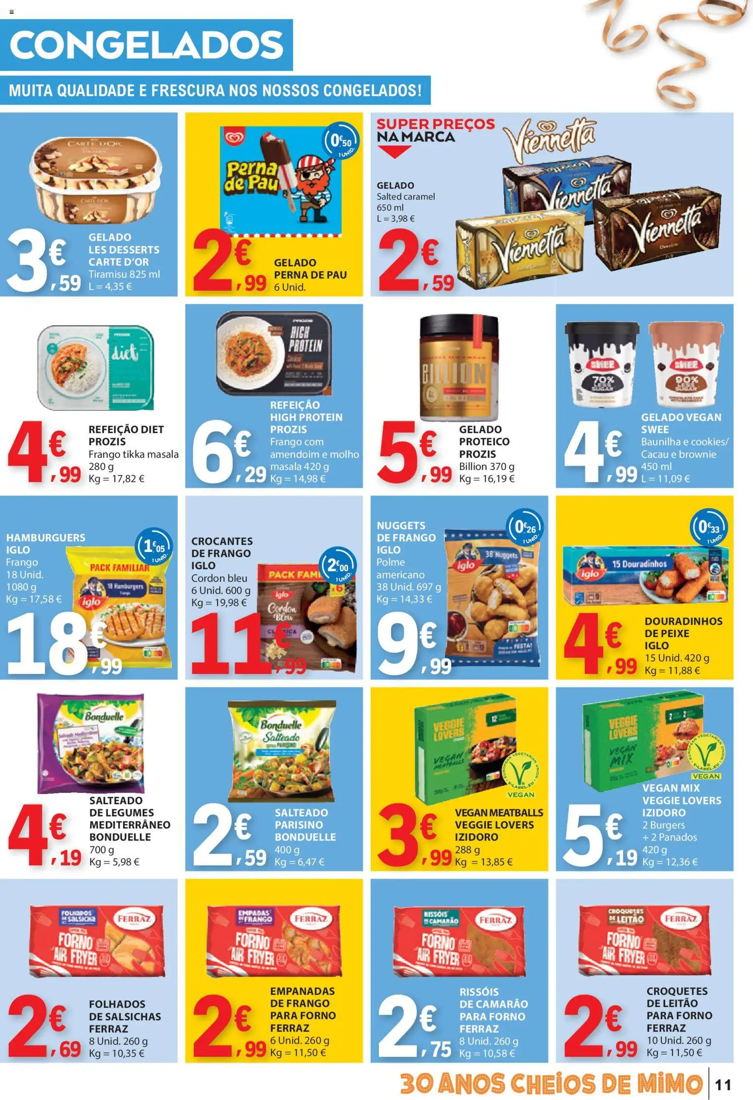 E.Leclerc folheto │ válido de 26.12.2025 | Página: 11 | Produtos: Air fryer, Frango, Camarão, Peixe