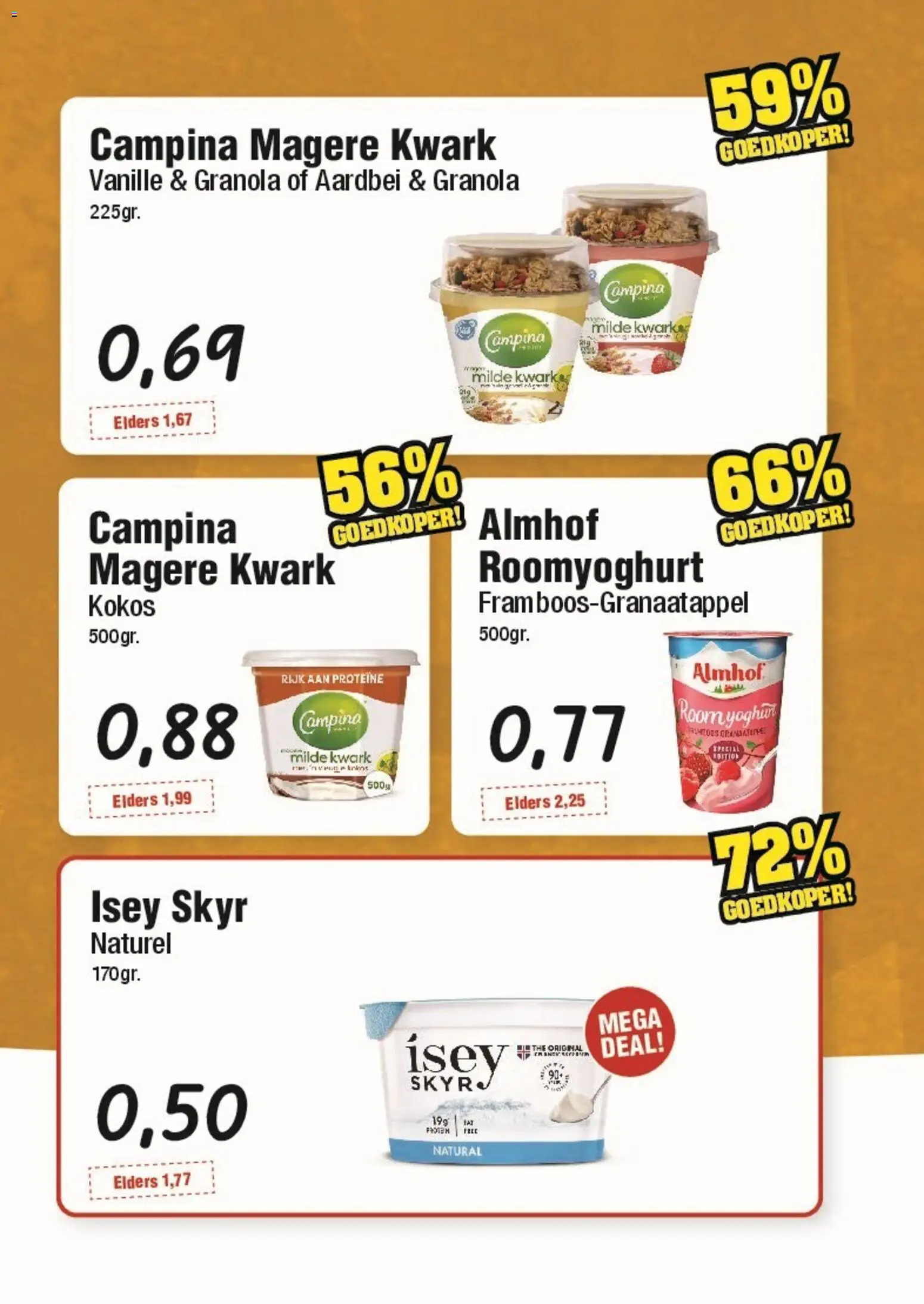 {H1} | Pagina: 2 | Producten: Room, Kwark, Pavilon, Aardbei