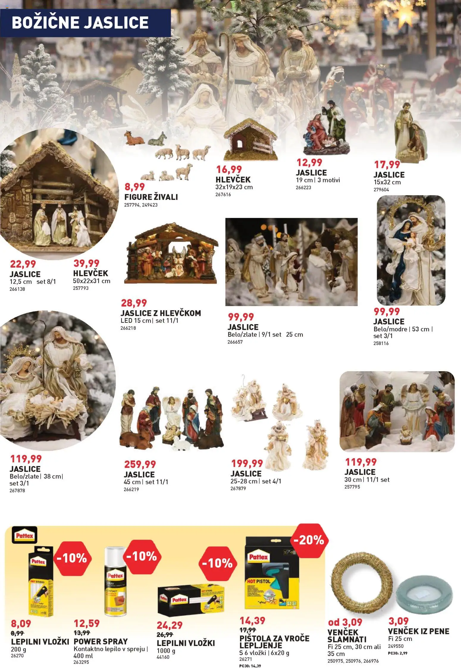 Novi Inpos katalog ponudbe – veljaven od 13.11.2025 | Stran: 8 | Izdelki: Vložki, Lepilo