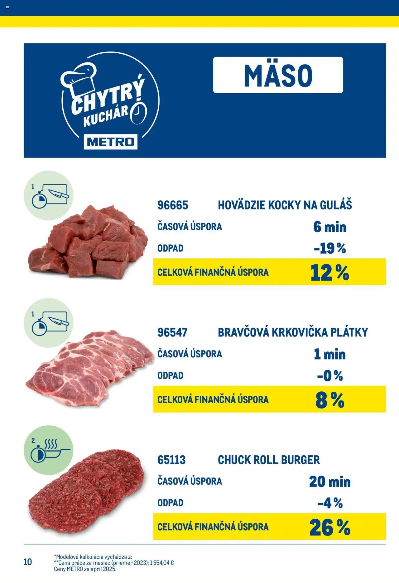 Metro chytrý kuchár │ platný od 25.06.2025 | Strana: 10 | Produkty: Bravčová krkovička, Krkovička