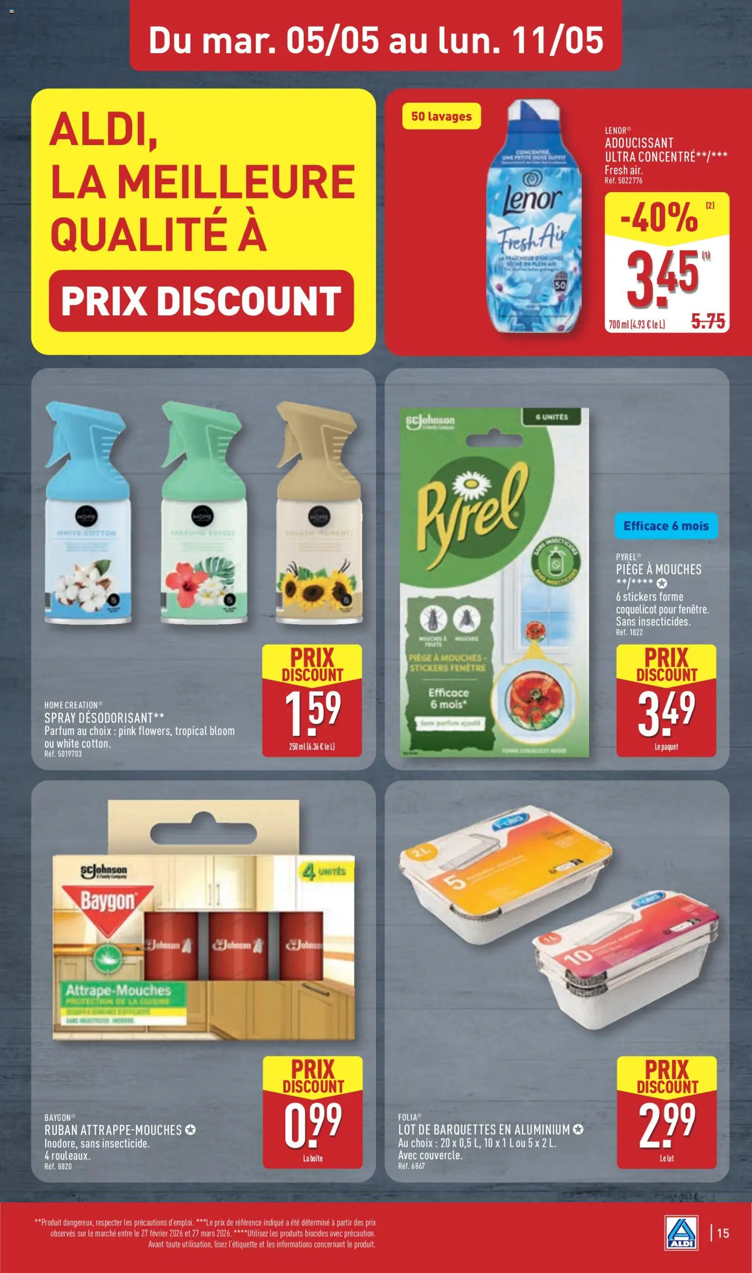 {H1} | Page: 19 | Produits: Lenor, Parfum, Désodorisant, Adoucissant