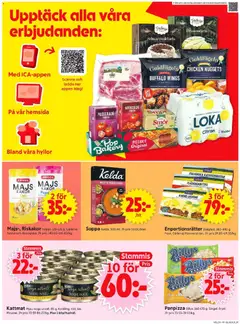 ICA Supermarket - erbjudanden - Förhandsvisning av reklamblad från butik ICA Supermarket aktuell från 03.11.2025 | Sida: 9 | Produkter: Mousse, Smör, Chili, Tomater