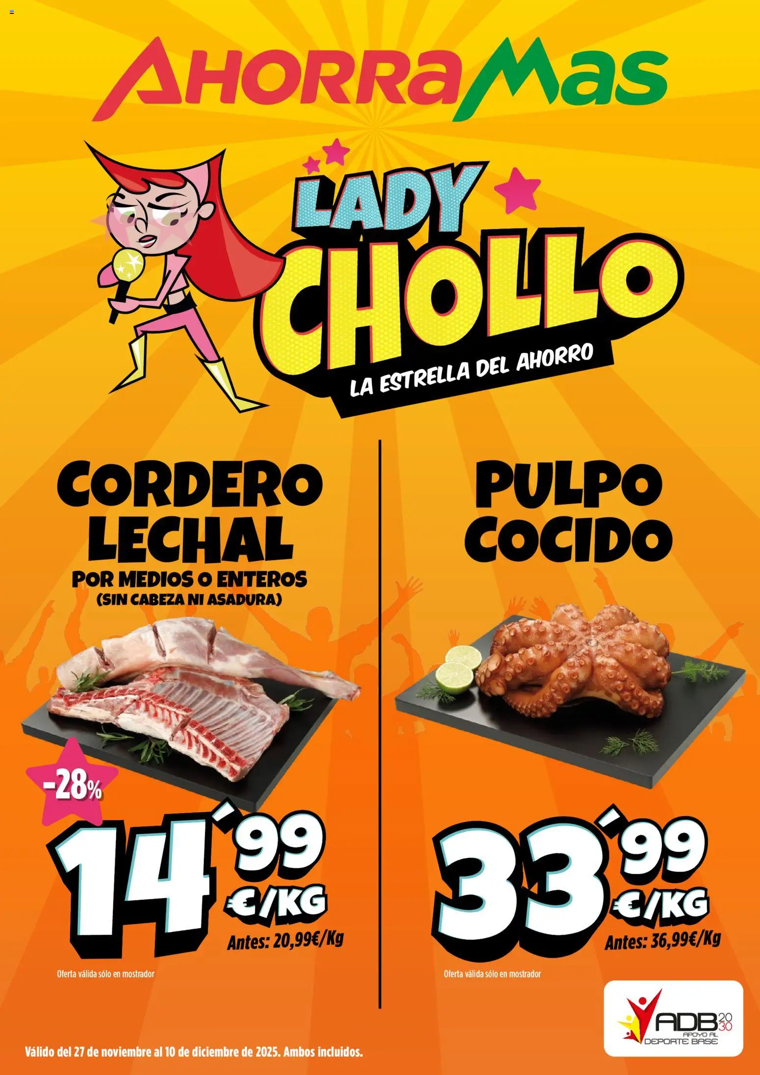 AhorraMas folleto │ válido desde el 27.11.2025 | Página: 1 | Productos: Φίλτρο καφέ