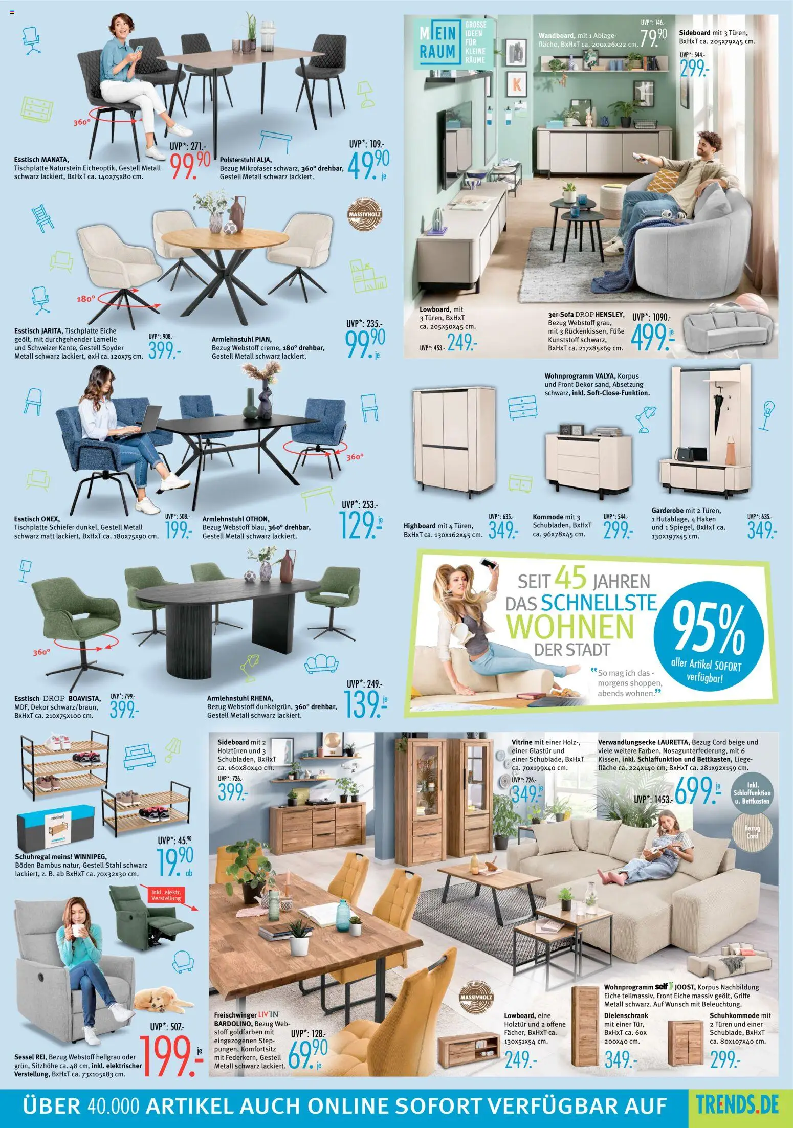 Trends Prospekt 	 – gültig ab 15.11.2025 | Seite: 3 | Produkte: Matratze, Lattenrost, Boxspringbett, Bettwäsche