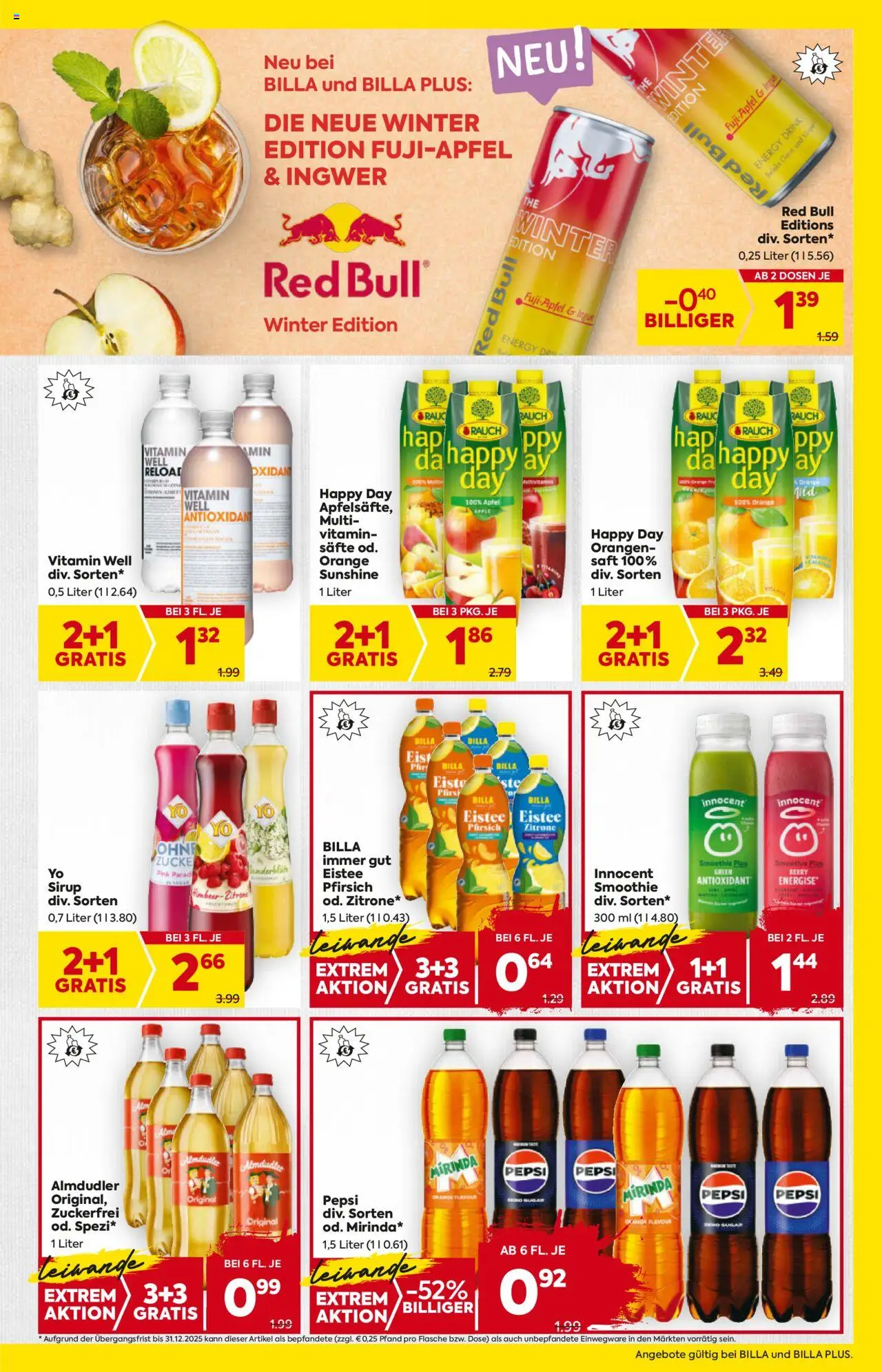 Billa Flugblatt - Salzburg gültig ab 02.10.2025 | Seite: 13 | Produkte: Zitrone, Saft, Äpfel, Orangen